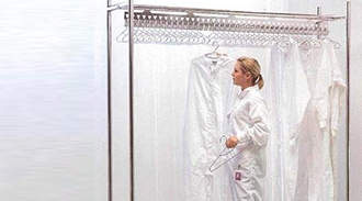 Gownracks - For Full Length Cleanroom Coveralls  