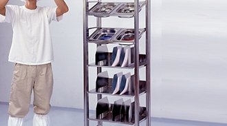 Cleanroom Tray & Shelf Unit